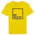 Camiseta Amarilla Dame Todo lo Tuyo